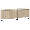 vidaXL Gabinete de TV Sonoma 140 x 36 x 49.5 cm Madera contrachapada
