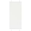 vidaXL Estor Plisado blanco 90x200 cm Tela Ancho 89,4 cm Poli&eacute;ster