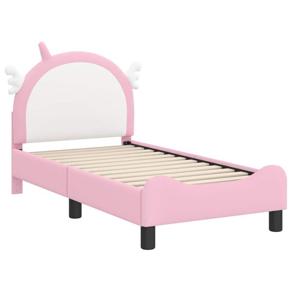 vidaXL Estructura de cama para niños pequeños con cabecera 70 x 140 cm