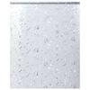 vidaXL L&aacute;mina de ventana esmerilada patr&oacute;n de flor PVC 90x500 cm