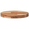 vidaXL Tablero de mesa redondo madera maciza de acacia Ø40x4 cm