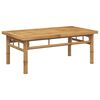vidaXL Mesita de centro de bamb&uacute; 90x50x35 cm