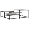 vidaXL Mesa de centro madera de ingenier&iacute;a gris Sonoma 107x107x40 cm