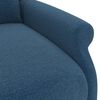 vidaXL Sill&oacute;n orejero elevable tela azul