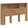 vidaXL Cabecero de cama Artisan Oak 180x19x103,5 cm Madera de ingenier&iacute;a
