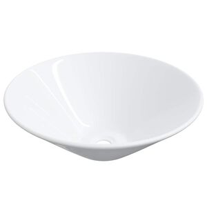 vidaXL Lavabos, 2 unidades, blancos, 42x42x14 cm, cer&aacute;mica