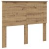 vidaXL Cabecero Roble artisan Madera de ingenier&iacute;a