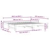 vidaXL Sof&aacute; cama extra&iacute;ble madera maciza de pino 2x(80x200) cm