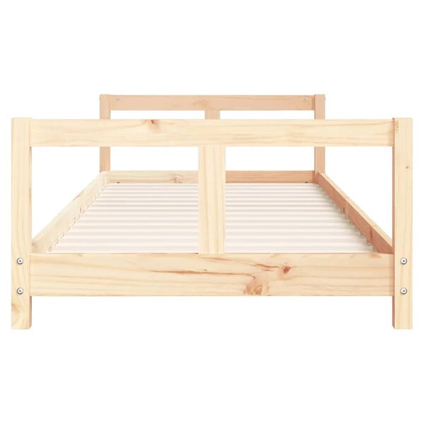 vidaXL Estructura de cama para ni&ntilde;os madera maciza de pino 80x200 cm