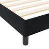 vidaXL Cama tipo Box Spring con cabecera Negro 120 x 200 cm Terciopelo