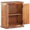 vidaXL Aparador con enchape de Buda madera reciclada 60x35x75 cm