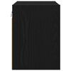 vidaXL Mueble colgante Roble Negro 40 x 29,5 x 40 cm