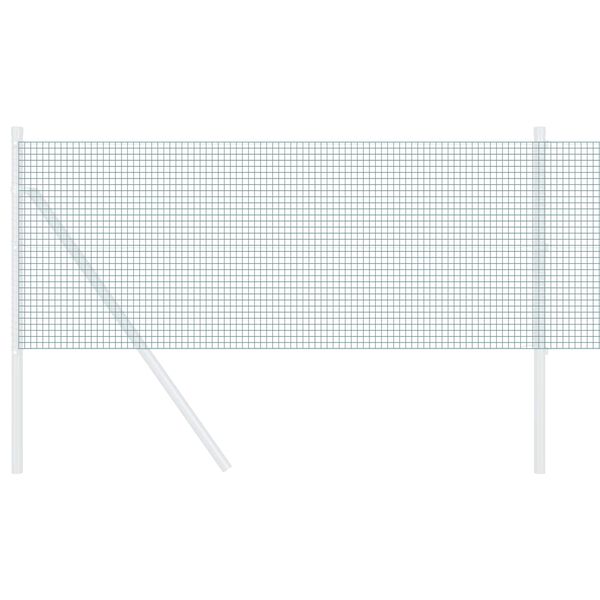 vidaXL Cerca de Alambre Soldado Verde 0.4 x 25 m