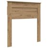 vidaXL Cabecero Roble artisan Madera de ingenier&iacute;a