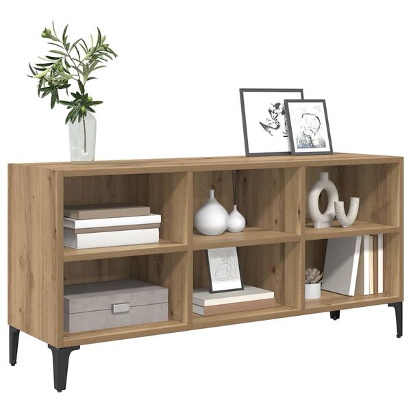 vidaXL Conjunto de mueble de TV Marr&oacute;n 69,5 x 30 x 50 cm