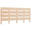 vidaXL Cabecero de cama madera maciza de pino 135x3x80 cm