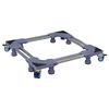 vidaXL Base para lavadora Manual Gris 67 x 67 x 12 cm Acero inoxidable