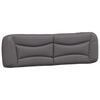 vidaXL Cama con colch&oacute;n Hvar cuero sint&eacute;tico gris 180x200 cm