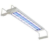vidaXL Lámpara LED para acuario aluminio IP67 50-60 cm