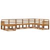 vidaXL Conjunto de sof&aacute;s de exterior 8 pcs Natural