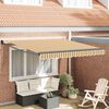 vidaXL Toldo Retr&aacute;ctil Multicolor 350 x 250 cm Poli&eacute;ster y Aluminio