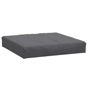 vidaXL Coj&iacute;n para sof&aacute; palets tela gris antracita melange 60x60x9,5 cm