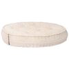 vidaXL Puf de tela beige 100x20 cm