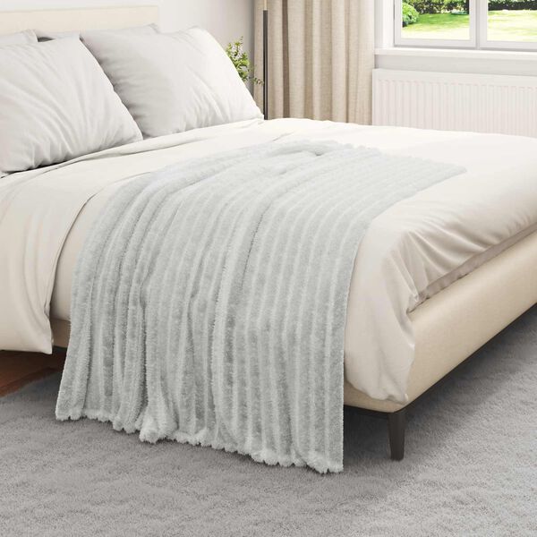 vidaXL Mantitas de Sof&aacute; 6 pcs Gris 150 x 130 cm Lana