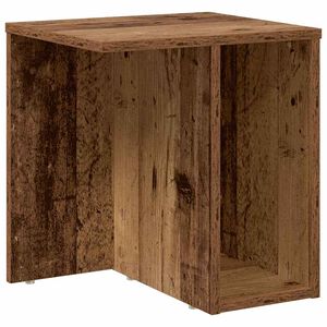 vidaXL Mesa Auxiliar Madera vieja 37 x 32 x 40 cm Madera de ingenier&iacute;a