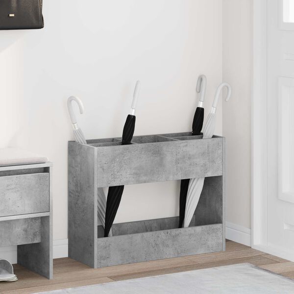 vidaXL Soporte de Sombrilla Gris Concreto 65 x 24 x 50 cm