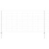 vidaXL Valla salvaje exterior con postes 50 x 1,2 m Acero Galvanizado
