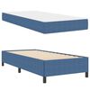 vidaXL Estructura de cama con colch&oacute;n Azul 100 x 200 cm tela