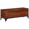 vidaXL Ba&uacute;l de almacenaje de madera maciza de acacia 110x35x41 cm
