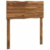 vidaXL Cabecero de borde natural ROSTOCK Natural 75 cm