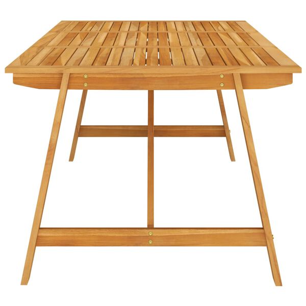 vidaXL Juego de comedor de jardín 7 piezas beige