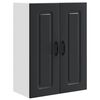 vidaXL Panel de lavaplatos Kalmar Negro 60 x 31 x 80 cm
