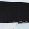 vidaXL Mueble colgante con almacenamiento Roble Negro 40 x 31 x 100 cm