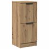 vidaXL Aparador madera de ingenier&iacute;a roble artisian 30x30x70 cm