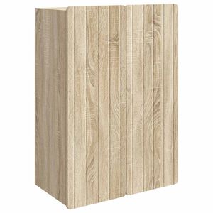 vidaXL Armario de pared Roble Sonoma 66 x 34,5 x 92 cm