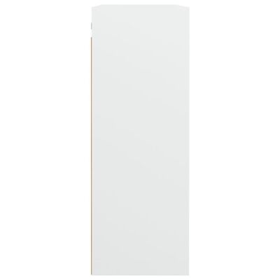 vidaXL Armario colgante de pared blanco 69,5x32,5x90 cm