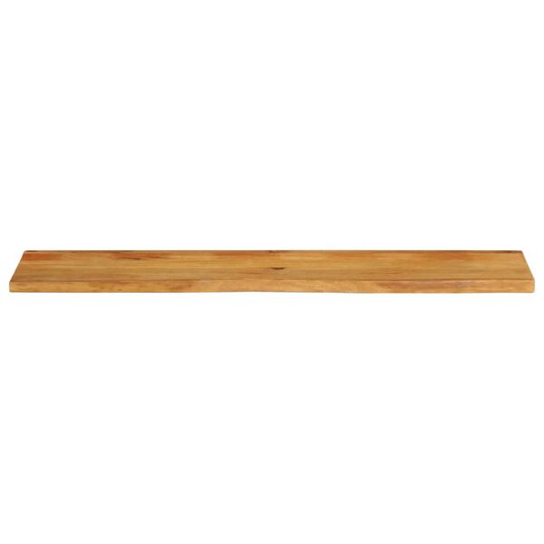 vidaXL Tablero de mesa borde natural madera maciza mango 160x40x3,8 cm