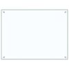 vidaXL Protector contra salpicaduras cocina vidrio templado 80x60 cm