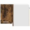 vidaXL Mueble colgante Roble Ahumado y 57 x 57 x 40 cm