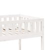 vidaXL Cama para ni&ntilde;os sin colch&oacute;n madera maciza pino blanca 80x200 cm
