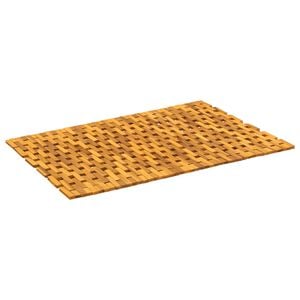 vidaXL Alfombrillas de ba&ntilde;o Natural 65 x 100 cm