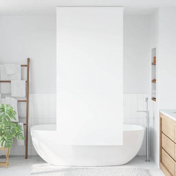 vidaXL Estor enrollable para ducha casete tela 100x240 cm ancho 96 cm