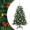 vidaXL &Aacute;rbol de Navidad artificial Verde 120 cm PVC, Metal y Pl&aacute;stico