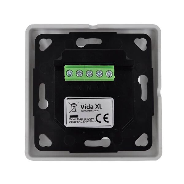 vidaXL Motor tubular con controlador