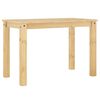 vidaXL Mesa de comedor PANAMA madera maciza de pino 112x60x75 cm