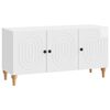 vidaXL Mueble de TV Brillante 99 x 34,5 x 50 cm Madera de Ingenier&iacute;a